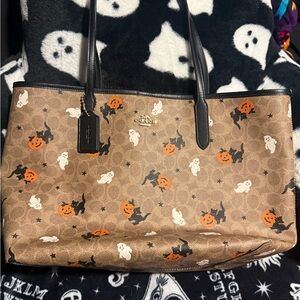 Coach Halloween Tote Bag